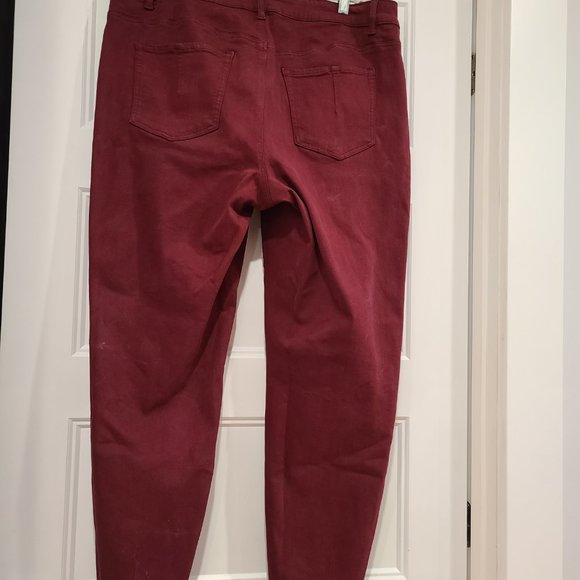 Jeans bourgogne - Picture 3 of 6